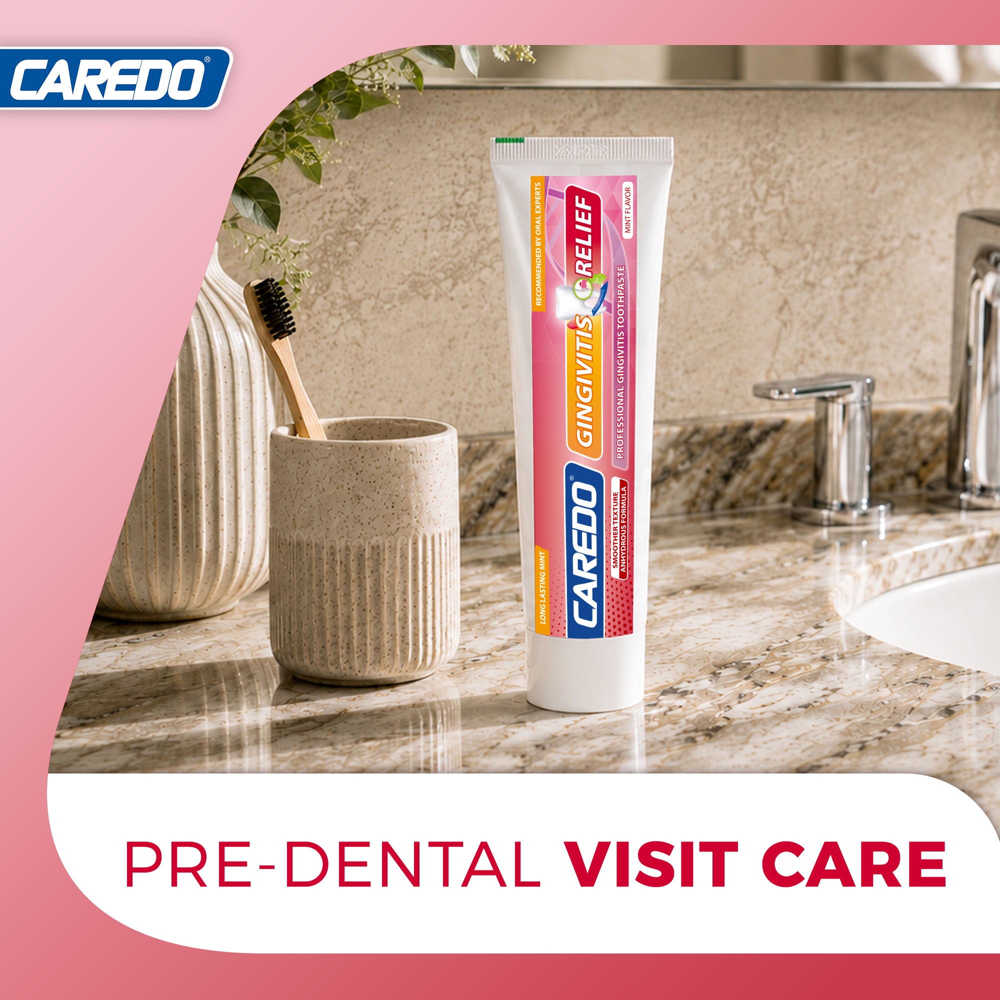 CAREDO Advanced Gingivitis Care Toothpaste