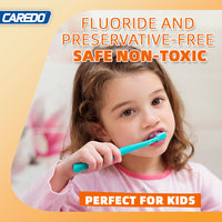 Pasta dental infantil CAREDO sin flúor con hidroxiapatita