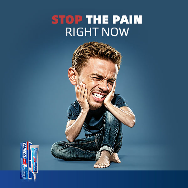 CAREDO Soothing Cream – Stop Tooth & Gum Pain Fast