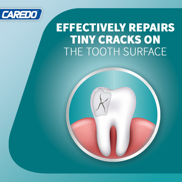CAREDO Healing Teeth Crack Toothpaste - Repairing Cracked Teeth Enamel, Remineralizing Toothpaste 100g