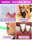 CAREDO Fluoride-Free Gum Repair Toothpaste for Receding Gums | CAREDO Natural Toothpaste for Gum Disease, Gingivitis & Periodontitis Treatment (3.52oz)