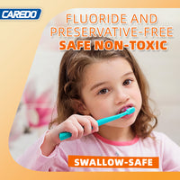 CAREDO Fluoride-Free Kids Toothpaste with Hydroxyapatite