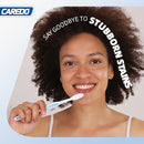 Triple Whitening Toothpaste for Sensitive Teeth, Gentle Fluoride-Free Nano-Hydroxyapatite & Advanced Enzyme, Deep Clean Stain Removal, Lasting Brightness Remineralizing Toothpaste, Minty 3.52OZ