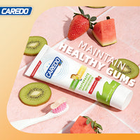 CAREDO Fluoride-Free Kids Toothpaste with Hydroxyapatite | Safe Toddler & Baby Toothpaste for Enamel Repair and Cavity Prevention (1.76oz)