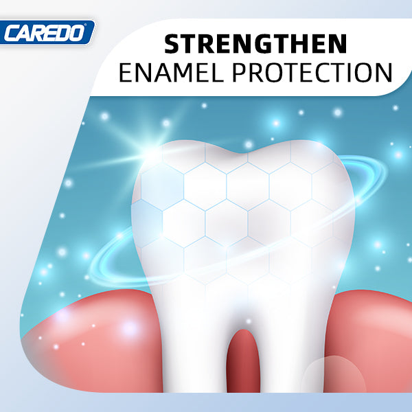 Triple Whitening Toothpaste for Sensitive Teeth, Gentle Fluoride-Free Nano-Hydroxyapatite & Advanced Enzyme, Deep Clean Stain Removal, Lasting Brightness Remineralizing Toothpaste, Minty 3.52OZ