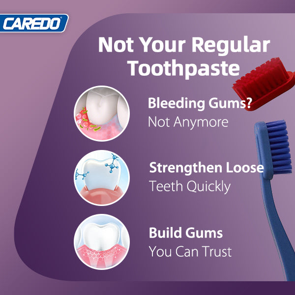 CAREDO 20% Stronger Gum Repair Toothpaste