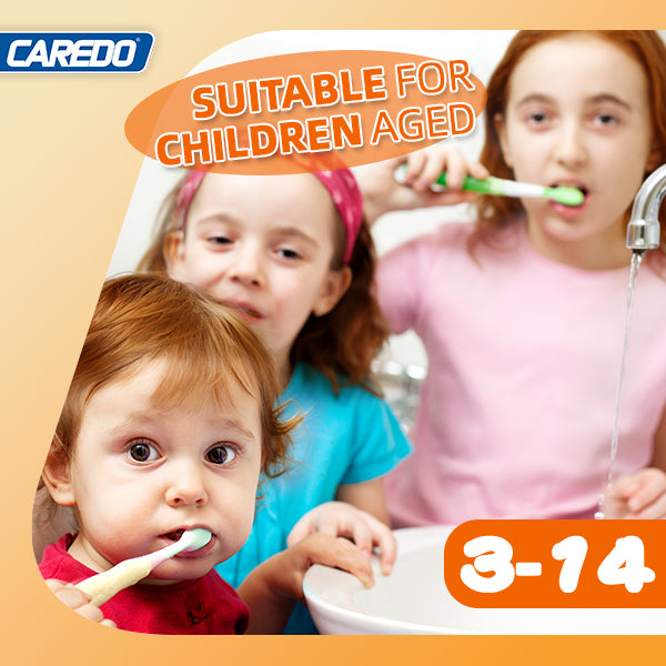 Pasta dental infantil CAREDO sin flúor con hidroxiapatita