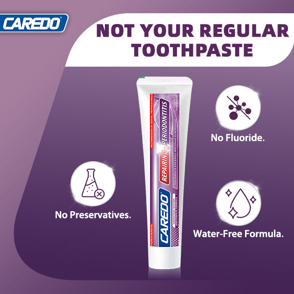 CAREDO 20% Stronger Gum Repair Toothpaste