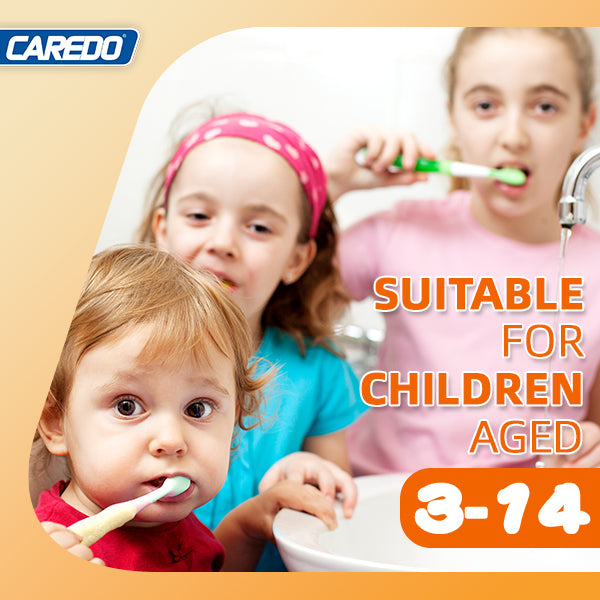 CAREDO Fluoride-Free Kids Toothpaste with Hydroxyapatite | Safe Toddler & Baby Toothpaste for Enamel Repair and Cavity Prevention (1.76oz)