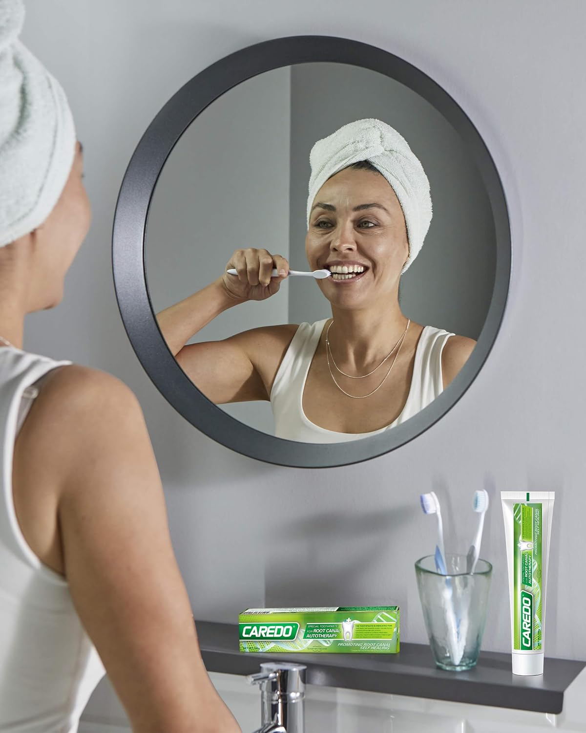 CAREDO Toothpaste Gum Repair for Avoid Root Canal Therapy, Gingivitis Treatment for Pulpitis Discomforts and Tooth Repair, Remineralizing Hydroxyapatite Toothpaste for Root Canal Discomforts, Mint 3.52 OZ