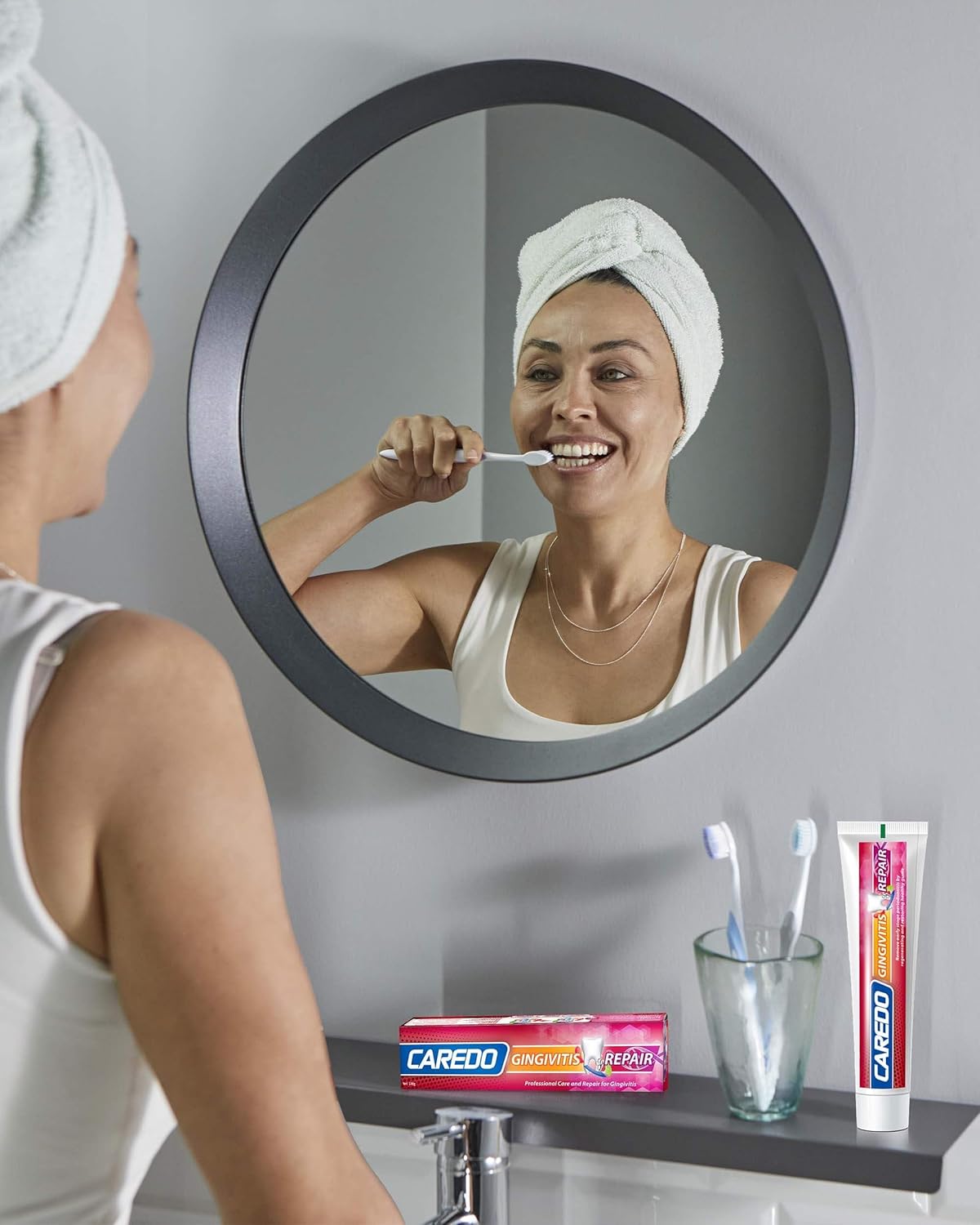 CAREDO Gingivitis Toothpaste Gum Repair for Bleeding Gums, Swollen Gums Treatment for Gum Sensitivity, Gingivitis Treatment for Gum Disease, Reverse Gingivitis Treatment for Adults Oral Care, 3.52OZ