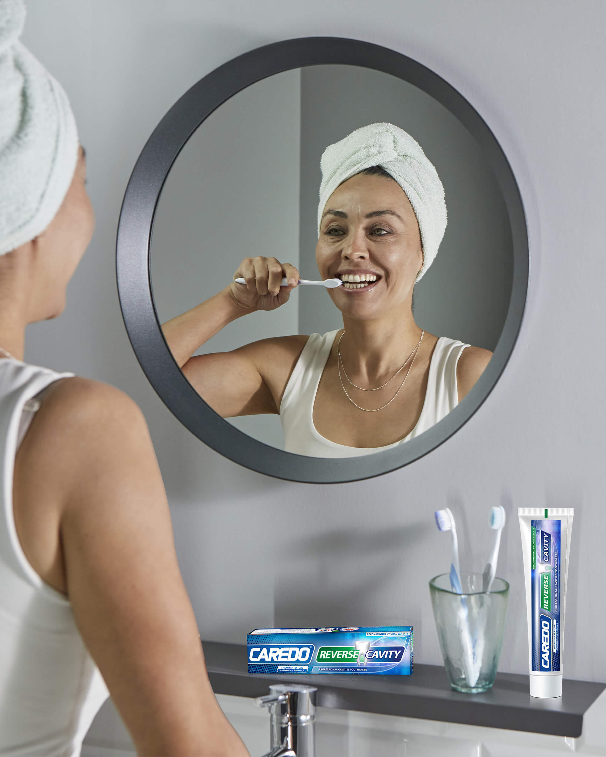 CAREDO Fluoride-Free Hydroxyapatite Toothpaste for Cavity Repair | Natural Enamel Remineralizing Toothpaste for Adults – Reverse Cavities at Home (3.52oz)