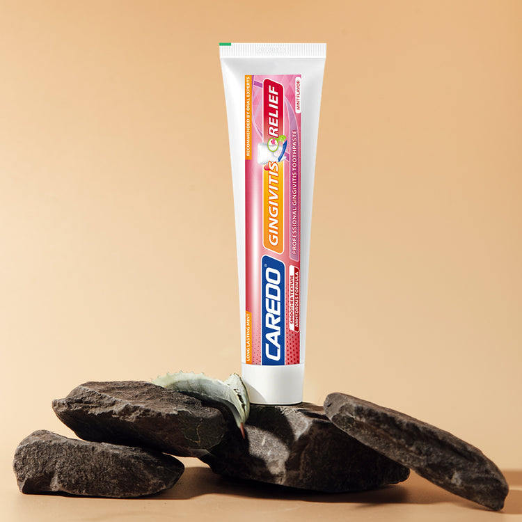 CAREDO Gingivitis Toothpaste Gum Repair for Bleeding Gums, Swollen Gums Treatment for Gum Sensitivity, Gingivitis Treatment for Gum Disease, Reverse Gingivitis Treatment for Adults Oral Care, 3.52OZ