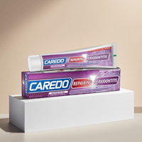 CAREDO Fluoride-Free Gum Repair Toothpaste for Receding Gums | CAREDO Natural Toothpaste for Gum Disease, Gingivitis & Periodontitis Treatment (3.52oz)