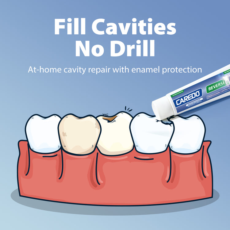 CAREDO Hydroxyapatite Cavity Repair Toothpaste for Adults