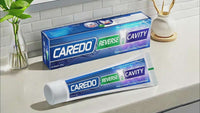 CAREDO Fluoride-Free Hydroxyapatite Toothpaste for Cavity Repair | Natural Enamel Remineralizing Toothpaste for Adults – Reverse Cavities at Home (3.52oz)